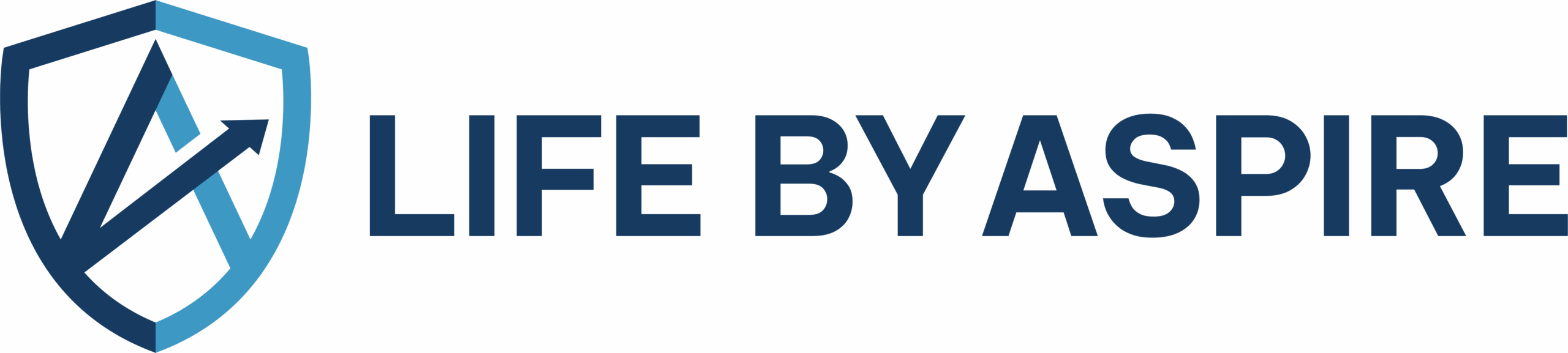 Life By Aspire Life Insurance Agency Logo in Dodge City, Kansas offering Term, Whole, and IUL insurance.